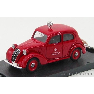 Brumm Fiat 508c 1100 Berlina Vigili Del Fuoco 1937 Fire Engine Fire Men Feuerwehr 1:43 Red