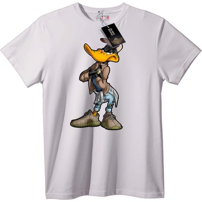NOONEBRAND Тениска с Дъфи Дък в Градски Стил - S, Black