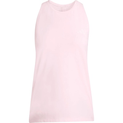 adidas Дамска тениска adidas Women's 3-Stripes Iconic Tank Running shirt - Clear Pink - размер XL (916-6781-0116)