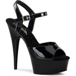 Pleaser USA Pleaser Delight-609 Black 38