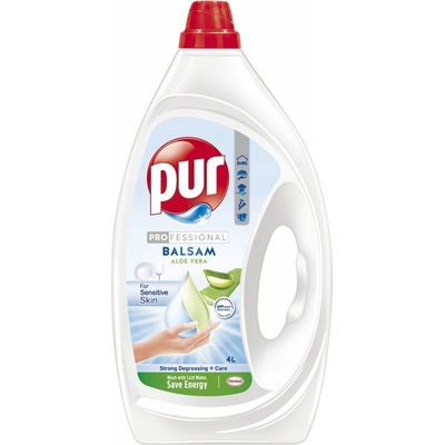 Pur Balzam Aloe Vera prostriedok na umývanie riadu 4 l