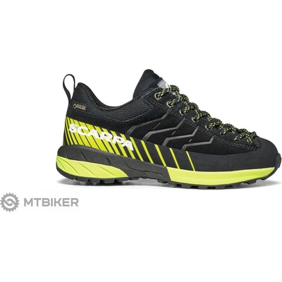 Scarpa Mescalito Lace Kid GTX detské topánky black acid green
