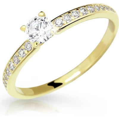 Zodiax Zlatý prsten se zirkony 643