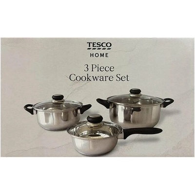 Tesco Home Súprava hrncov 3 ks