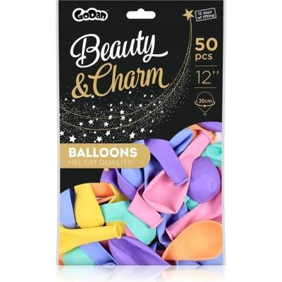 Balónky Beauty&Charm, makarónové mix 12" bal. , GoDan