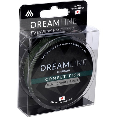 Mikado šnúra Dreamline Competition green 150m 0,10mm 8,73kg