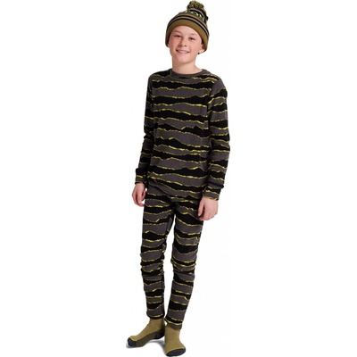 Burton Fleece Base Layer Set Kids torn stripe JR21/22