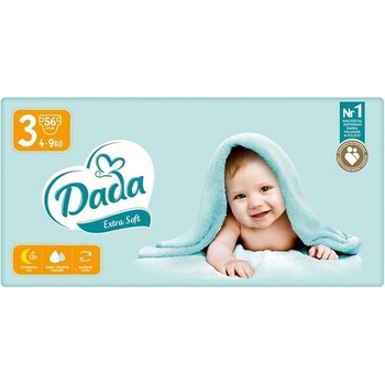 Dada Extra soft 3 - 4-9 kg 56 ks