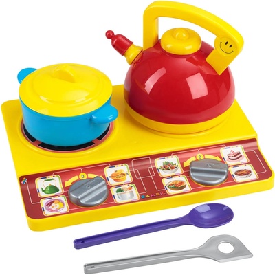 Bamsic КОМПЛЕКТ ДЕТСКИ КОТЛОН С ЧАЙНИК И ТЕНДЖЕРА