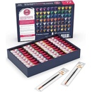 AK Interactive Quick Gen Quick Paint Set 72 barev a 2 štětce