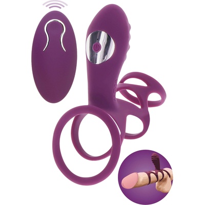 ToyJoy Вибриращ пръстен за пенис и тестиси Halo Halo