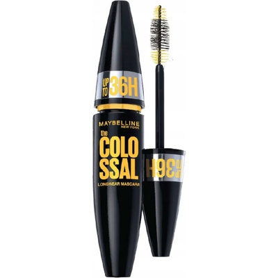 Maybelline The Colossal Longwear Riasenka 01 Black vodeodolný 10 ml