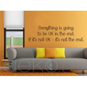 Everything is going to be OK (13029)