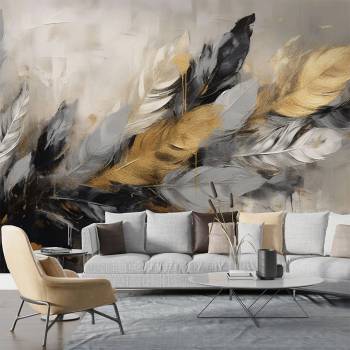 Image 1 of Art Gift Decor Фототапет маслени пера