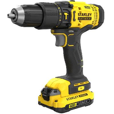 Акумулаторна ударна бормашина Stanley FatMax V20, 2 x 1.5Ah 18V SFMCD711C2S (SFMCD711C2S)