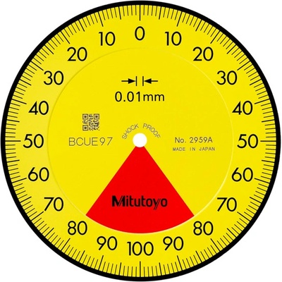 Mitutoyo Úchylkoměr číselníkový analogový 1,6/0,01mm iso jednootáčkový mitu-2959a