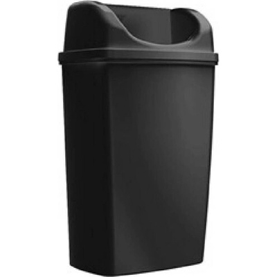 Rulopak Nástenný kôš čierny 25 L