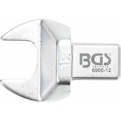 BGS Technic Nástrčný plochý otevřený klíč 12 mm s upnutím 9x12 mm BGS 6900-12