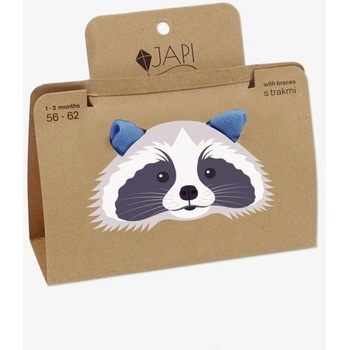 Detské pančuchy na traky ORGANICS Modrá