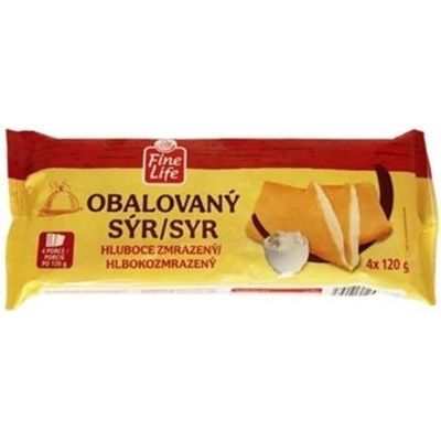 Fine Life Obalovaný sýr 480g