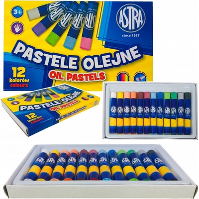 Astra olejový pastel sada 12ks 313112001