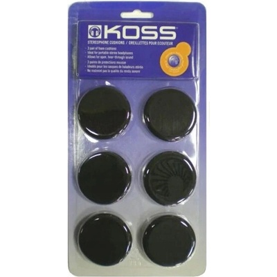 Koss pre Porta Pro 6 kusov čierne