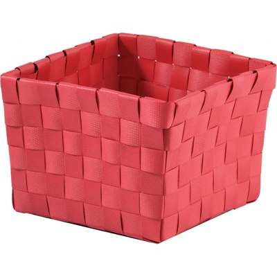 MSV malý úložný organizér, červený, PP, 14 x 14 x 9 cm 422MSV