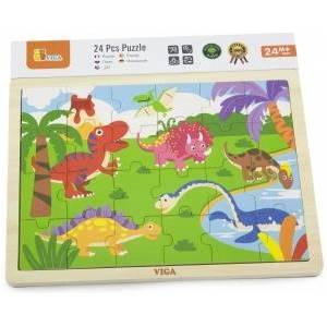 Vigan Viga Viga 51460 Subclade Puzzles 24 Pieces - Dinosaurs