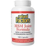 Natural Factors MSM Joint Formula 840mg [180 капсули]