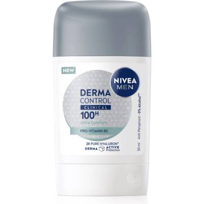 Nivea MEN Derma Dry Control твърд антиперспирант 50ml