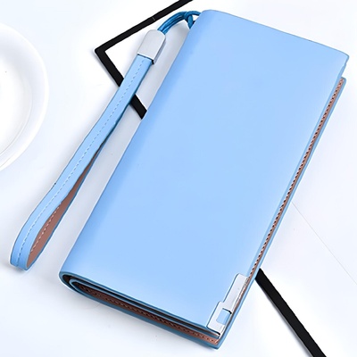 HARAHU Портмоне je-12716 - Слабо Синьо kp12716 (je-12716)