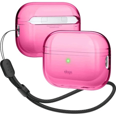 Elago Airpods Pro 2 TPU Case with Nylon Lanyard EAPP2CL-BA-ROSTR-NHP