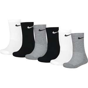 Nike Чорапи Nike Mesh and Cushioned Crew Socks - White/Dark Gray