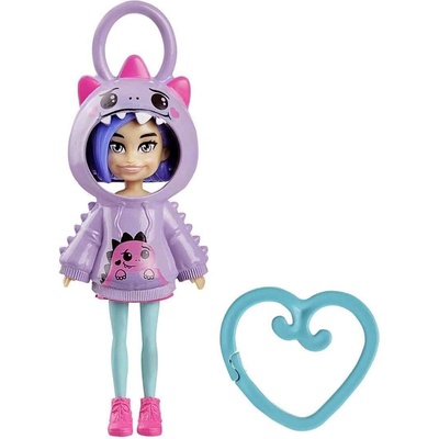 Mattel Mattel Polly Pocket: Кукла с качулка във формата на динозавър (HRD62) (97456)
