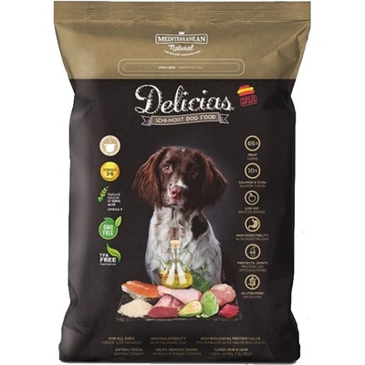 Delicias Dog Adult Soft poloměkké krmivo 3 kg