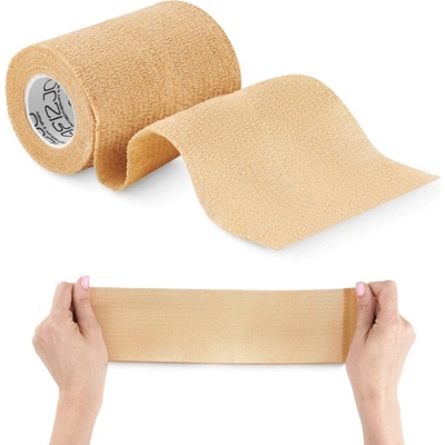 4FIZJO Samolepiaci kohezívny obväz 4,5 m × 10 cm béžový