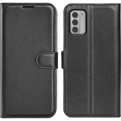 Litchi knížkové na Nokia G42 - černé – Zboží Živě