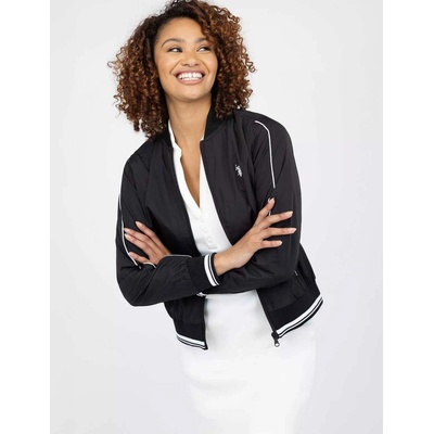 U.S. Polo Assn Bomber Solid černá