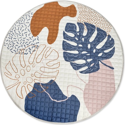 Hakuna Matte Hracia podložka prešívaná Boho Leaves