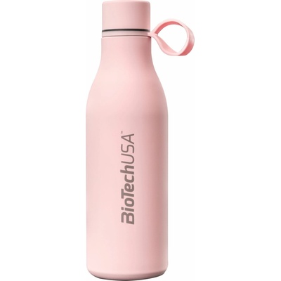 Fľaša BIOTECH Stainless steel bottle - ružová