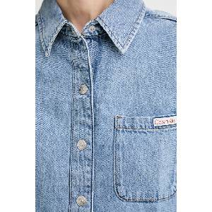Calvin Klein риза дамска от деним (LV047F498G)