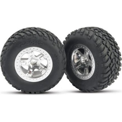 Traxxas колело 2.2/3.0", джанта SCT сатен, гума SCT (2) (2WD преден)