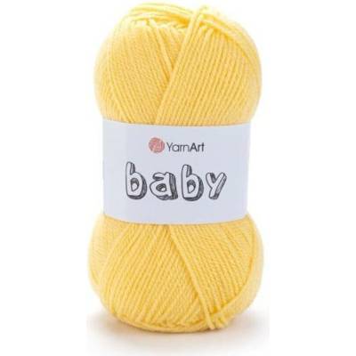 Yarn Art příze Baby 315 žlutá