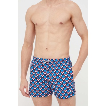 Pepe Jeans Плувни шорти Pepe Jeans GEO SWIMSHORT в бежово с принт PM509222 PL230474 (PMB10389)