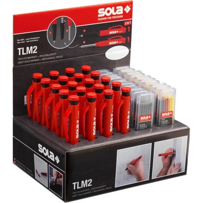 SOLA SOLA - TLM2 SET - značkovač do hlubokých otvorů 20xTLM2, 10x6… 66041142