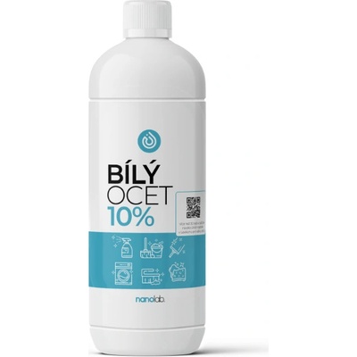 Nanolab ocet kvasný lihový 10%, bílý 1 l