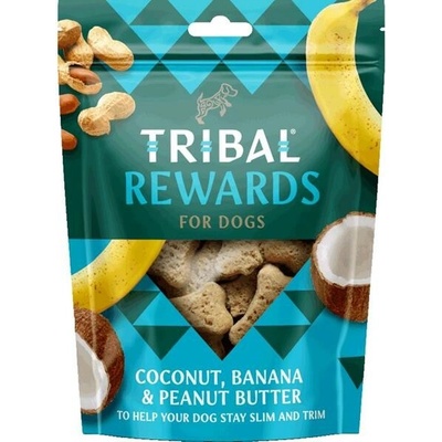 Tribal Rewards Coconut & Banana & Peanut butter maškrta pre psov 125 g