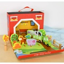 Tooky Toy Farma v kufríku 17 ks