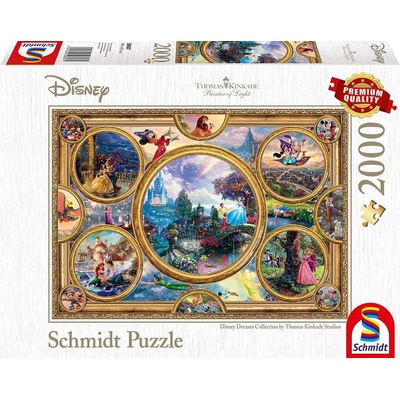 Schmidt Disney koláž 2000 dielov