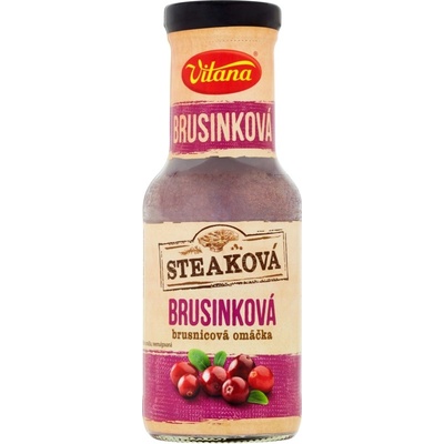 Vitana steak omáčka brusinka, 250 ml